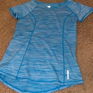Blue size small workout top
